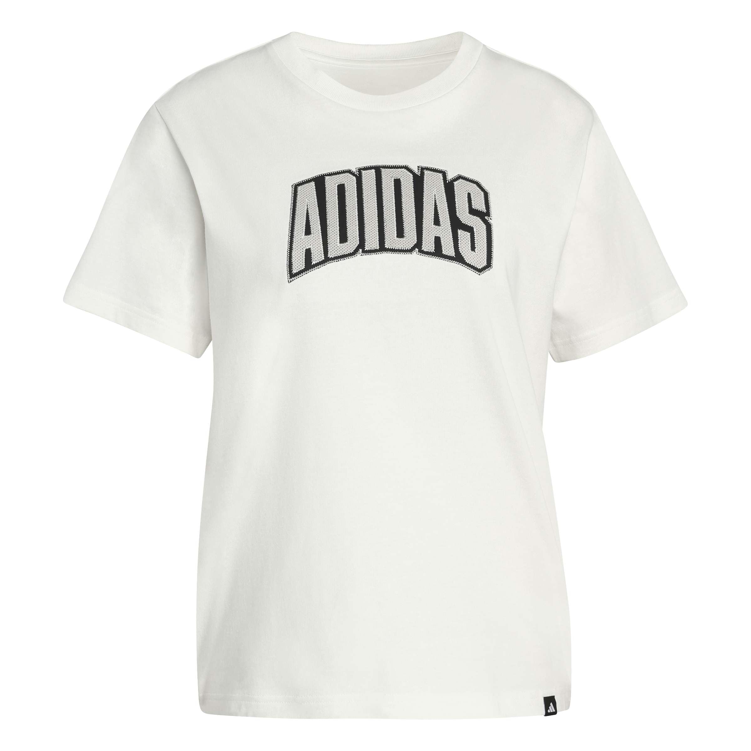 adidas Women's Collegiate Graphic T-Shirt, Off White, S