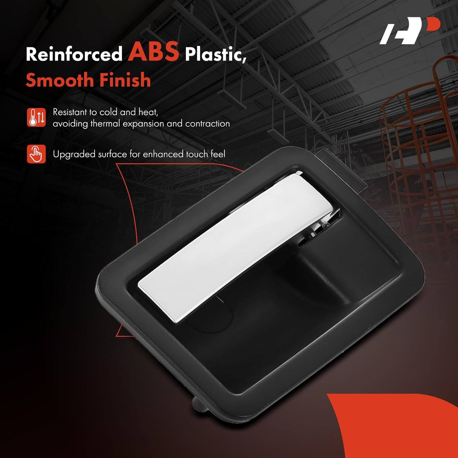 A-Premium Front or Rear Left Driver Side Interior Door Handle Compatible with Dodge Durango 2004-2009, Dakota 2005-2010 & Chrysler Aspen 2007-2009 & Mitsubishi Raider 2006-2009, Replace# 5JD451DDAA