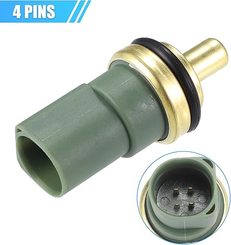 Miniatura 7 de uxcell Sensor de temperatura del refrigerante del motor No.059919501A para Audi A4 2000-2008 para Volkswagen Jetta 1999-2005 Sensor de temperatura