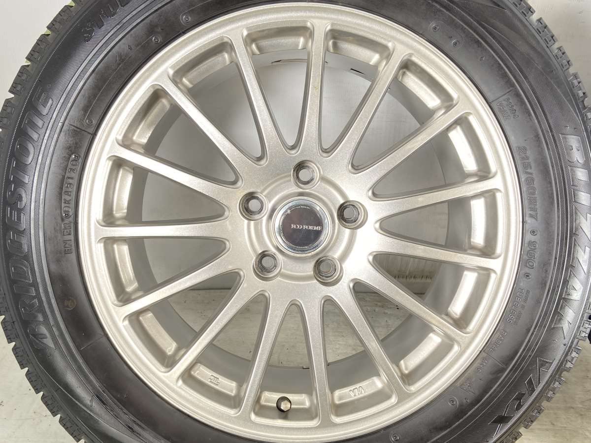 ☆215/60R17 5穴 スタッドレスタイヤセット4本 iG50☆バリ溝