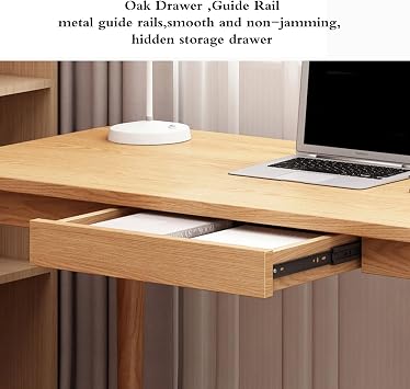 80/100cm Computer Desk For Home Office Writing Desk With Small Drawer Simple Workstation For Bedroom, Dorm Room, Dormitory Student Study Table(80 * 40 * 75cm)