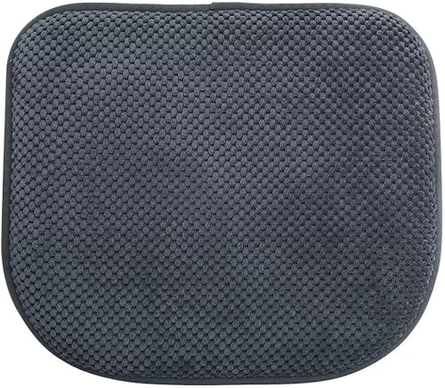 PAGGED Cojines de Asiento de Espuma Gris Almohadillas para Sillas de Cocina para Sillas de Comedor Antideslizantes Cojines de Asiento de Oficina