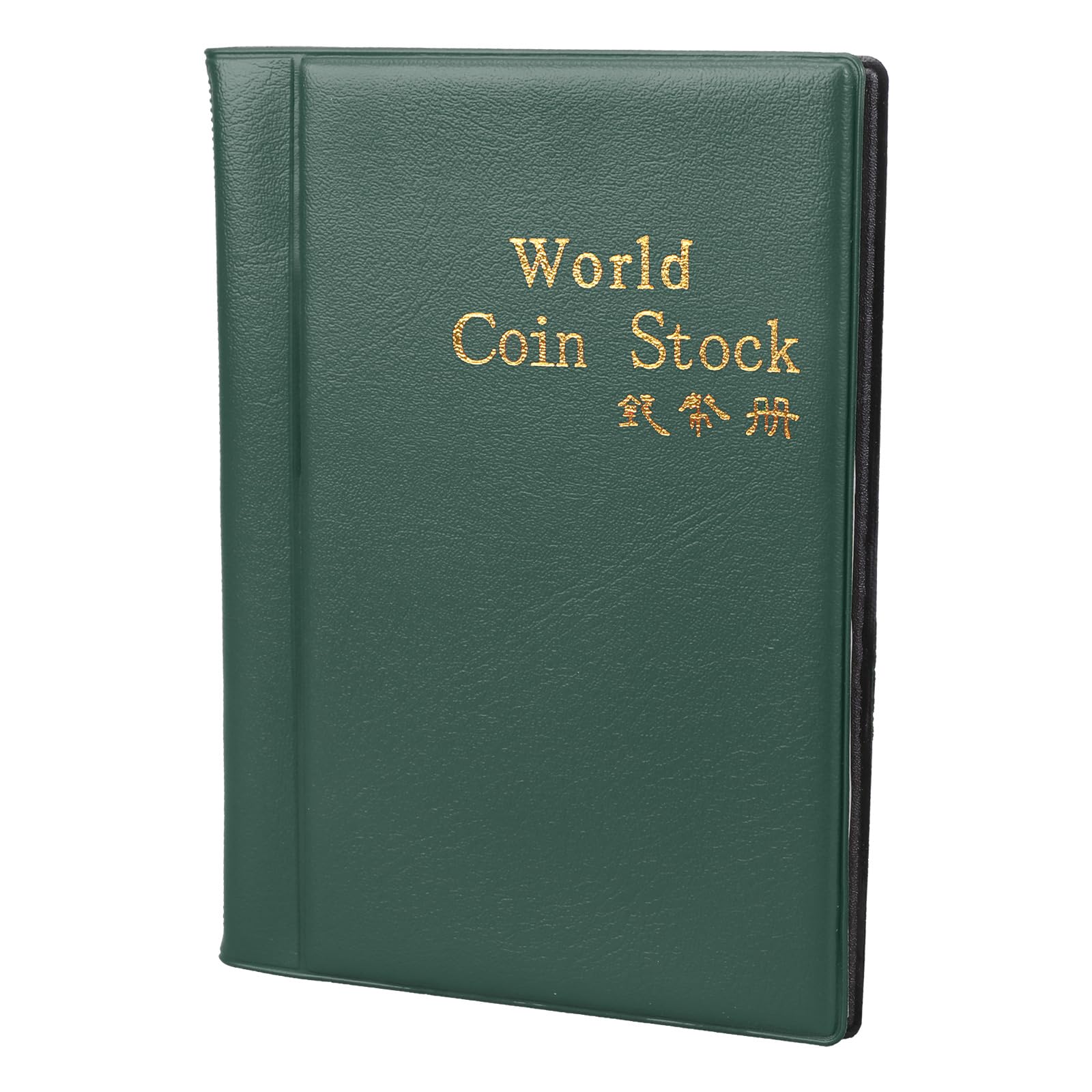 yanwuwa Coin Album Books 10 Page 120 Pockets World Coin Stock Album Book for Case Holders Collection Storage Collectin Storage Case World Stock Book Holders Collection Collecting