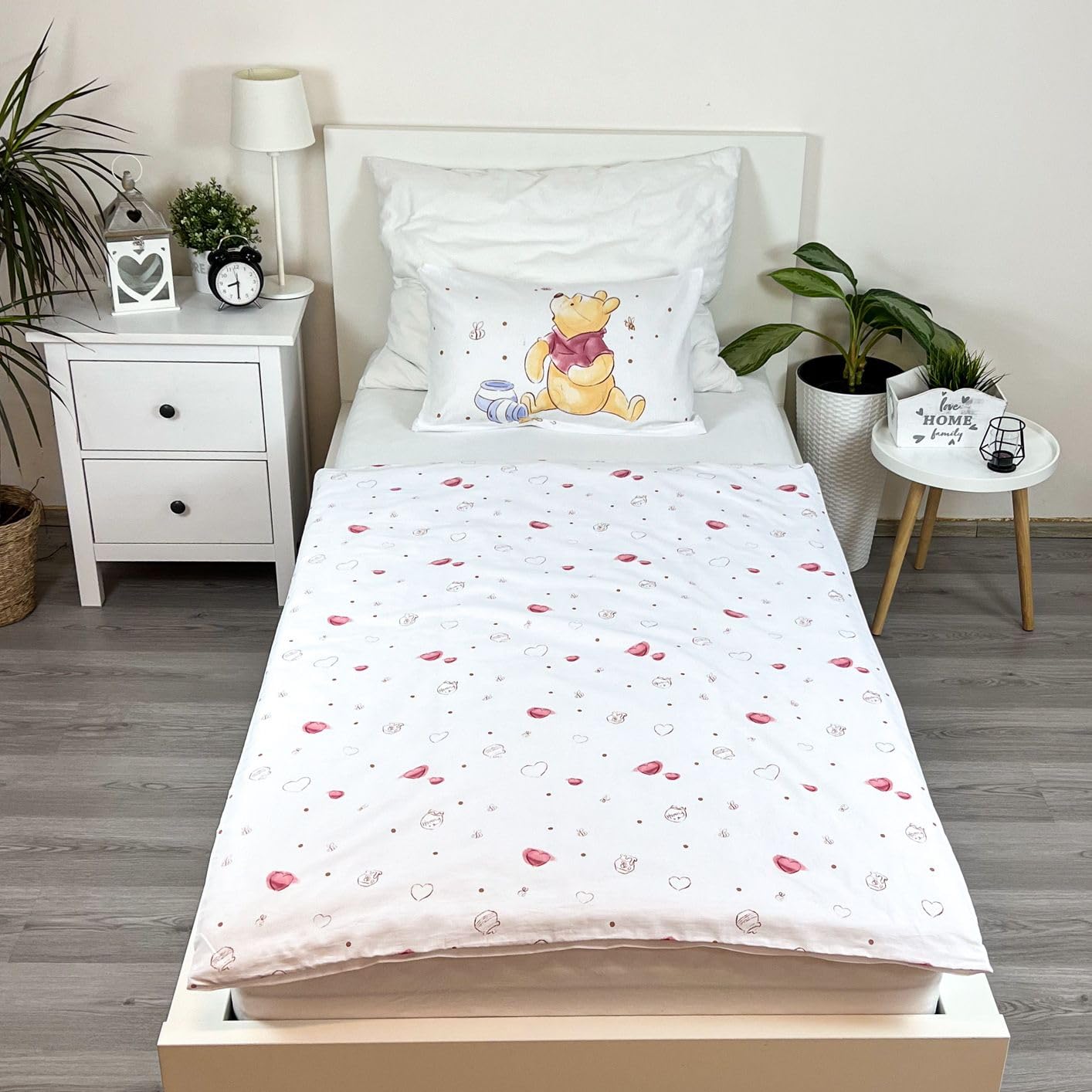 Jerry Fabrics Winnie the Pooh Cot Size Bedlinen Set, Multicolor - Image 3