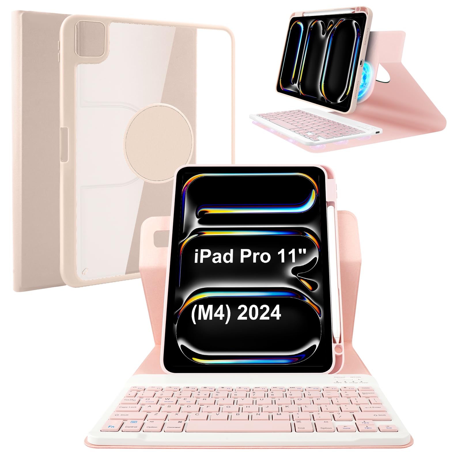 iPad - いちご　iPad pro 11 wifi 64GB keyboard Amazon.com: edaiser Wireless Magic Keyboard Case for Apple