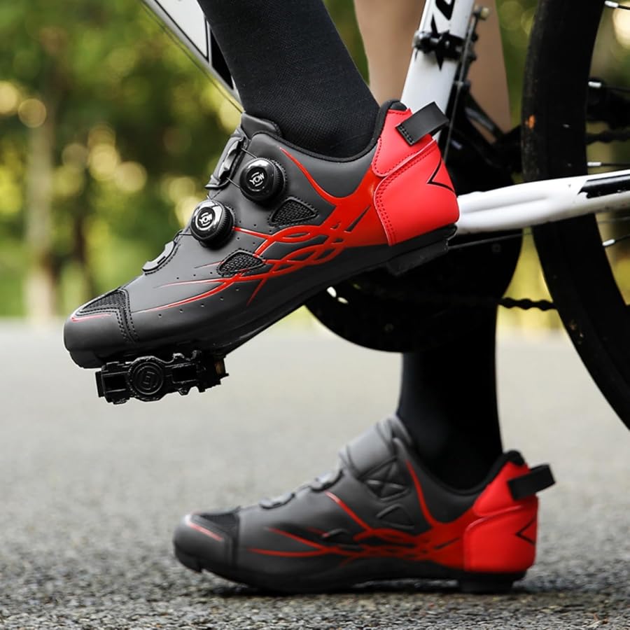 klick fahrradschuhe herren Mateju Damen Ohne klick, 36-47EU Fahrradschuhe Herren Damen mit Gummisohle rutschfeste Atmungsaktive No-Lock für Outdoor Farbe:Stahlblau – 2 Stück 2 WELLGRO® Fahrradständer Hinterrad Cube 2021 Cube Stereo Hybrid 160 HPC TM