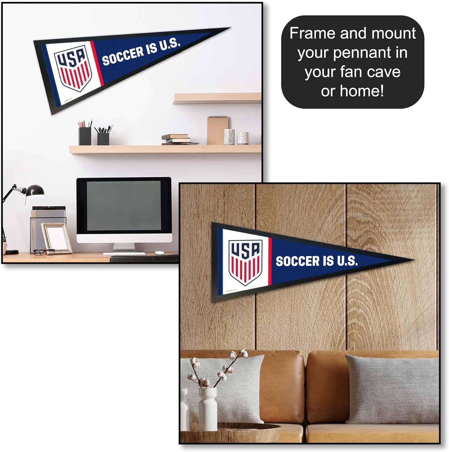 Soccer is U.S. Logo Pennant and 12x30 Banner - Image 4