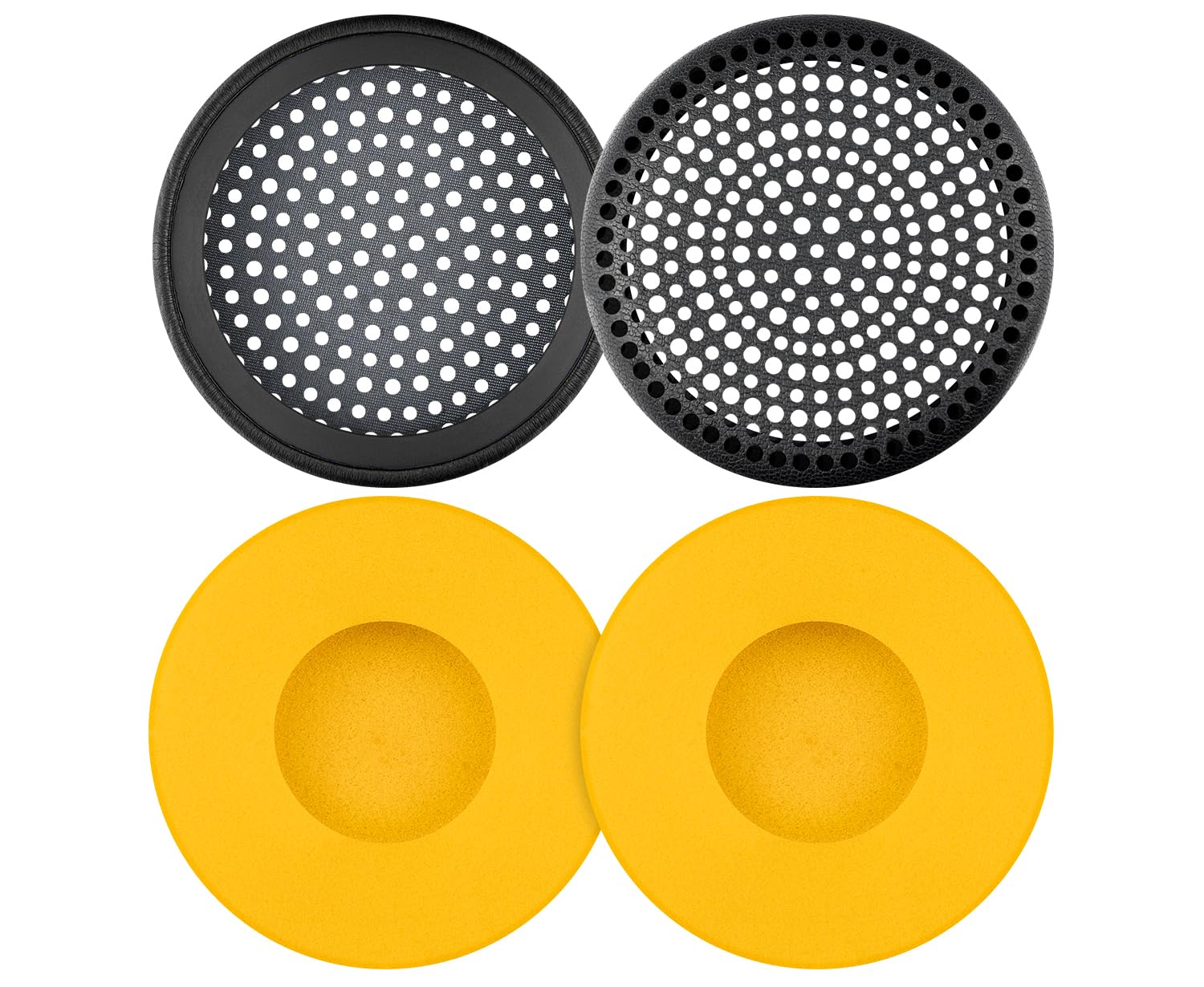 SOULWIT Replacement Earpads for Grado RS1, RS1e, RS1i, RS1x, RS2, RS2e, RS2i, RS2x, Ear Pads Cushions for Alessandro Music Series M1, M1i, M1x, M2, M2i, M2x, Mpro, M pro x