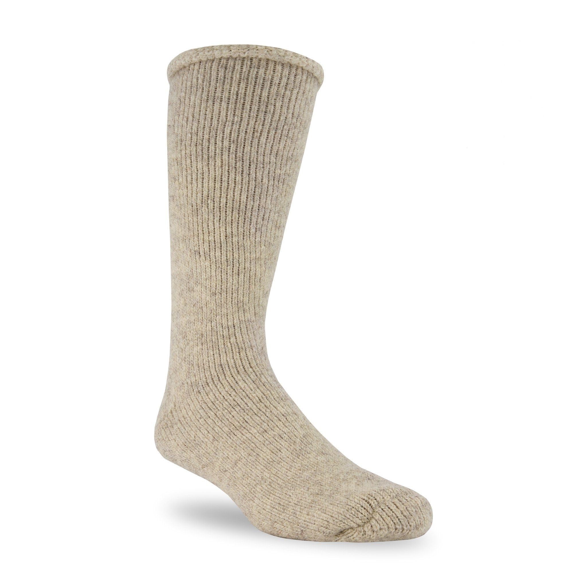 J.B. Field's50 Below Icelandic Wool Socks for Extreme Cold Winter Weather, Thermal Socks for Women and Men, (Large)
