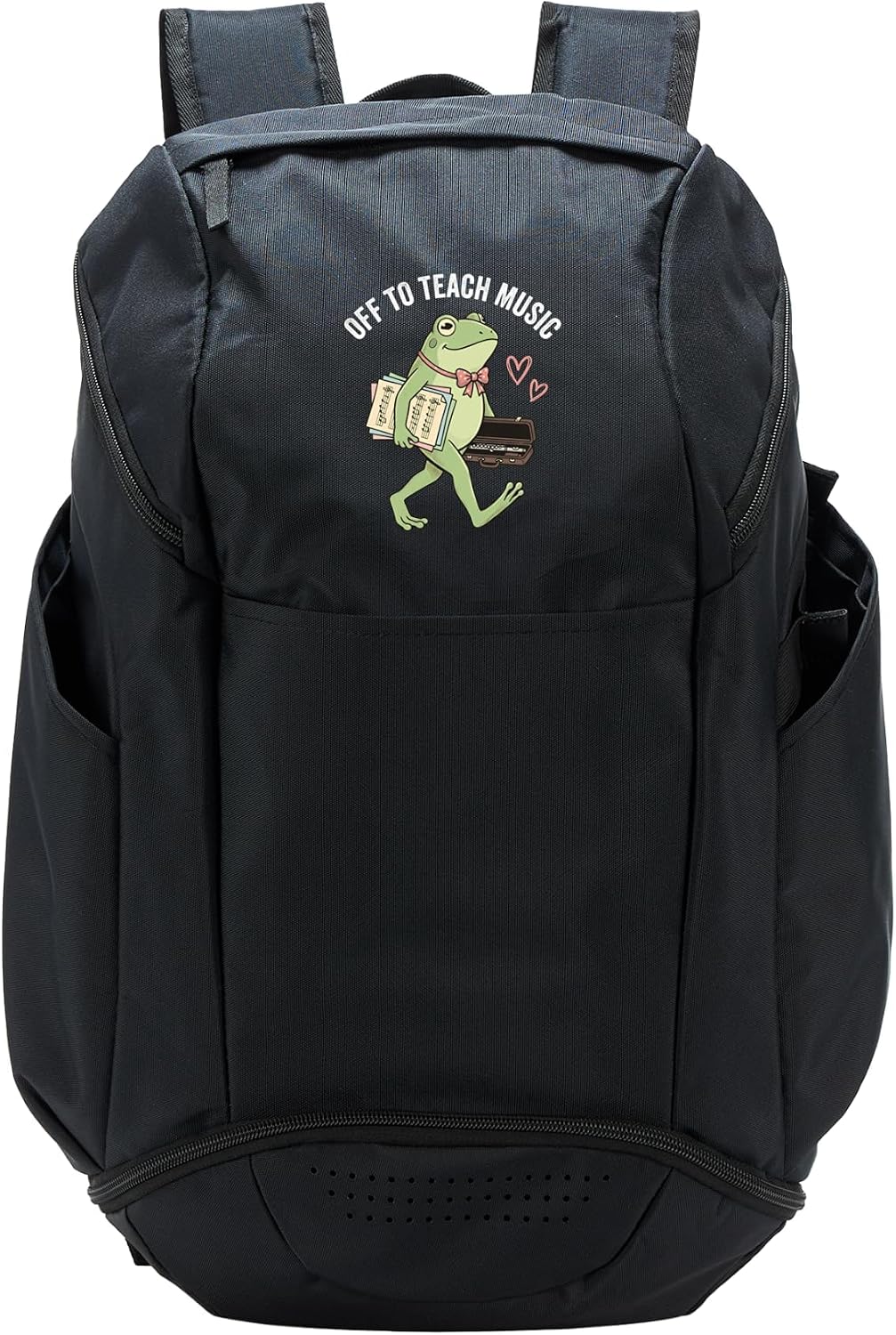 Off To Teach Music Back To School Music Teacher Sport Backpack