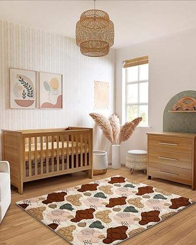 Miniatura 71 de Blissful Diary Tapetes de juego para bebés para piso, tapete de gateo de 50 x 50 pulgadas para corral, tapetes de juegos de espuma gruesa y suave