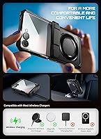 Vista 9 de SUPCASE Funda para Samsung Galaxy Z Flip 7 con soporte y protector de pantalla frontal (Unicorn Beetle Grip), [compatible con MagSafe]