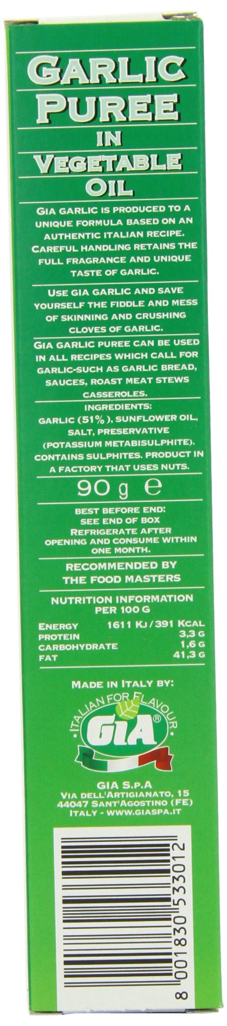 Gia Puree czosnkowe 90 g (24 sztuki)