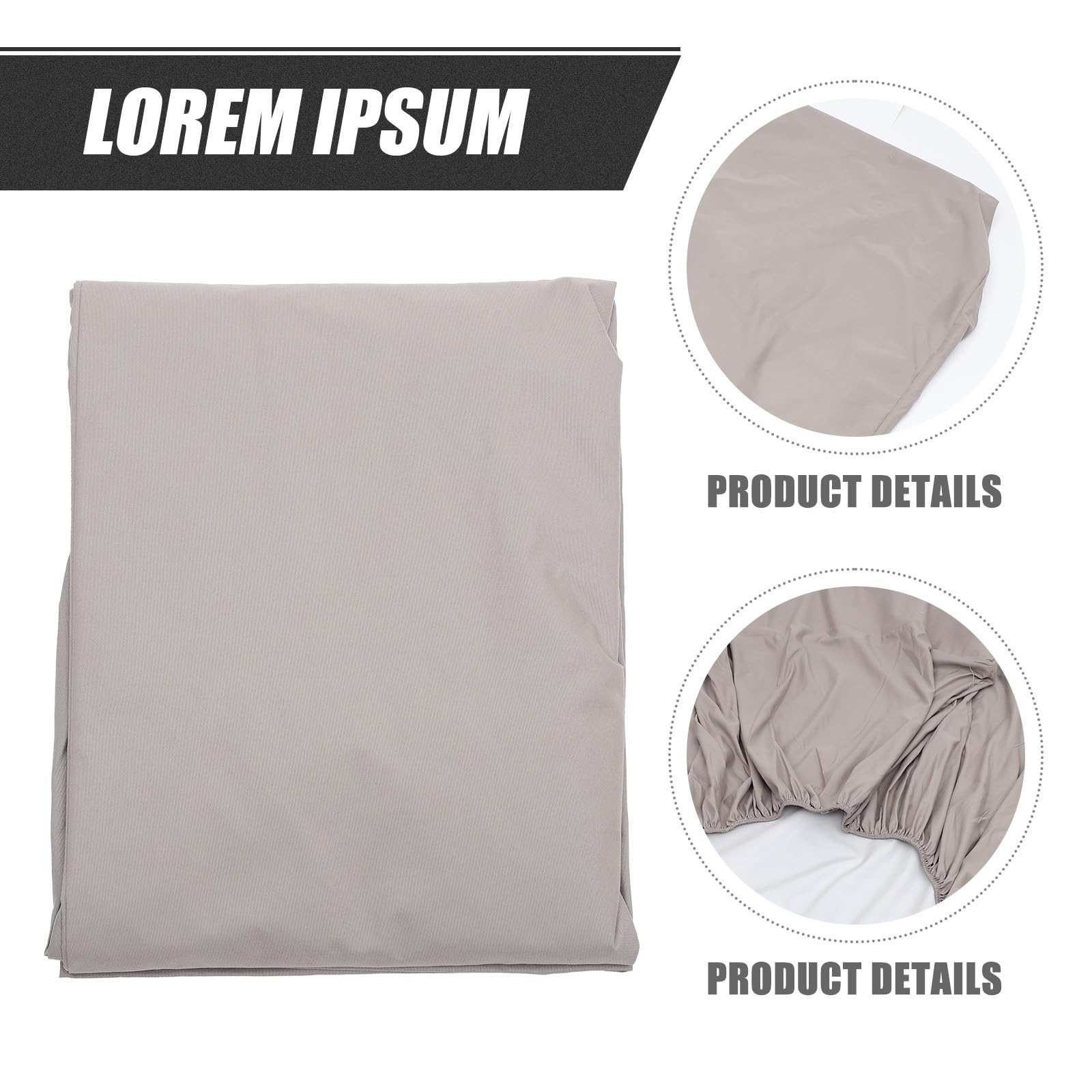 Spannbettlaken für Wasserbett mit Rutschfester TPU Folie und Polyesterfaser Atmungsaktiv den Haushalt Einfache und Komfortable Passform