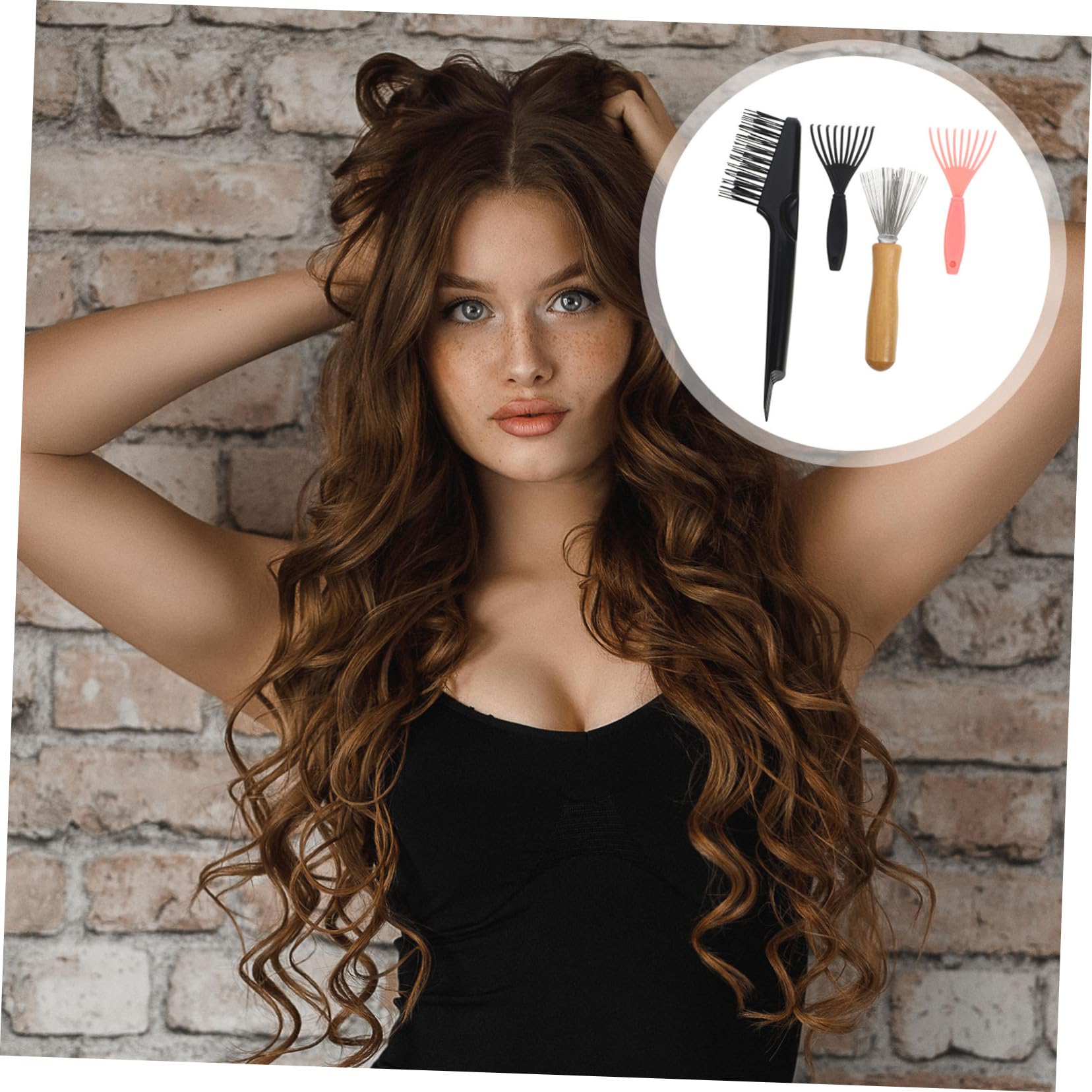 Beavorty 5 Ensembles Peigne À Friser Nettoyage Brosse À Cheveux Outils De Nettoyage Pour Cheveux Brosse Outil Peigne À Cheveux Brosse À Cheveux Outil De