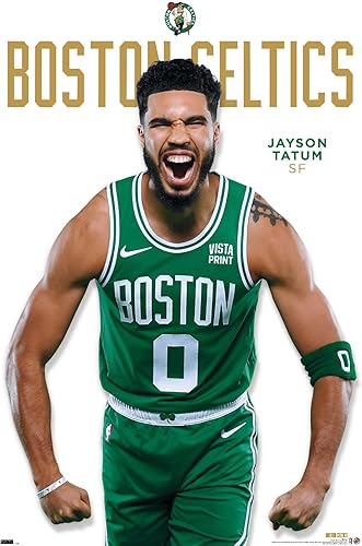 Trends International NBA Boston Celtics - Póster de pared de la serie 23 de Jayson Tatum