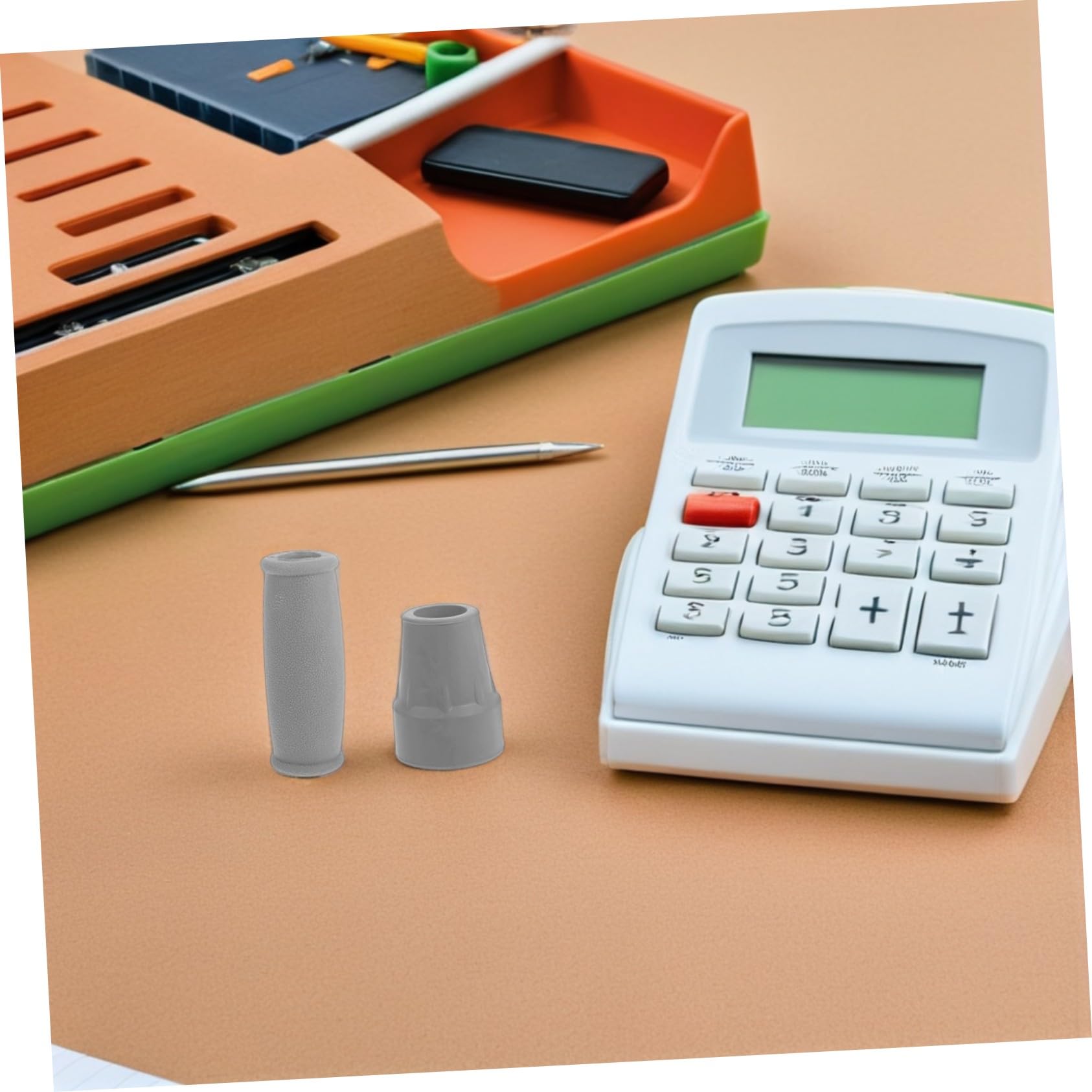 4 Juegos Kit Accesorios para Muletas Axilares con Cojines de Ergonómicos Fundas Antideslizantes para Agarres y Puntas de Caucho para Soporte Ajustable y Reemplazo Completo