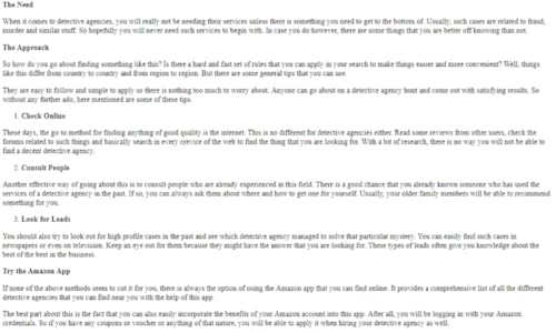 Finding the Best Detective Agencies in the Country