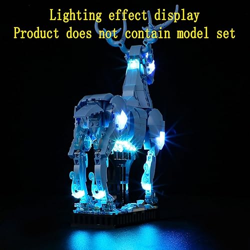 Miniatura 6 de Kit de luces LED compatible con Lego Expecto Patronum - para el juego de modelos 76414 (juego de modelos no incluido)