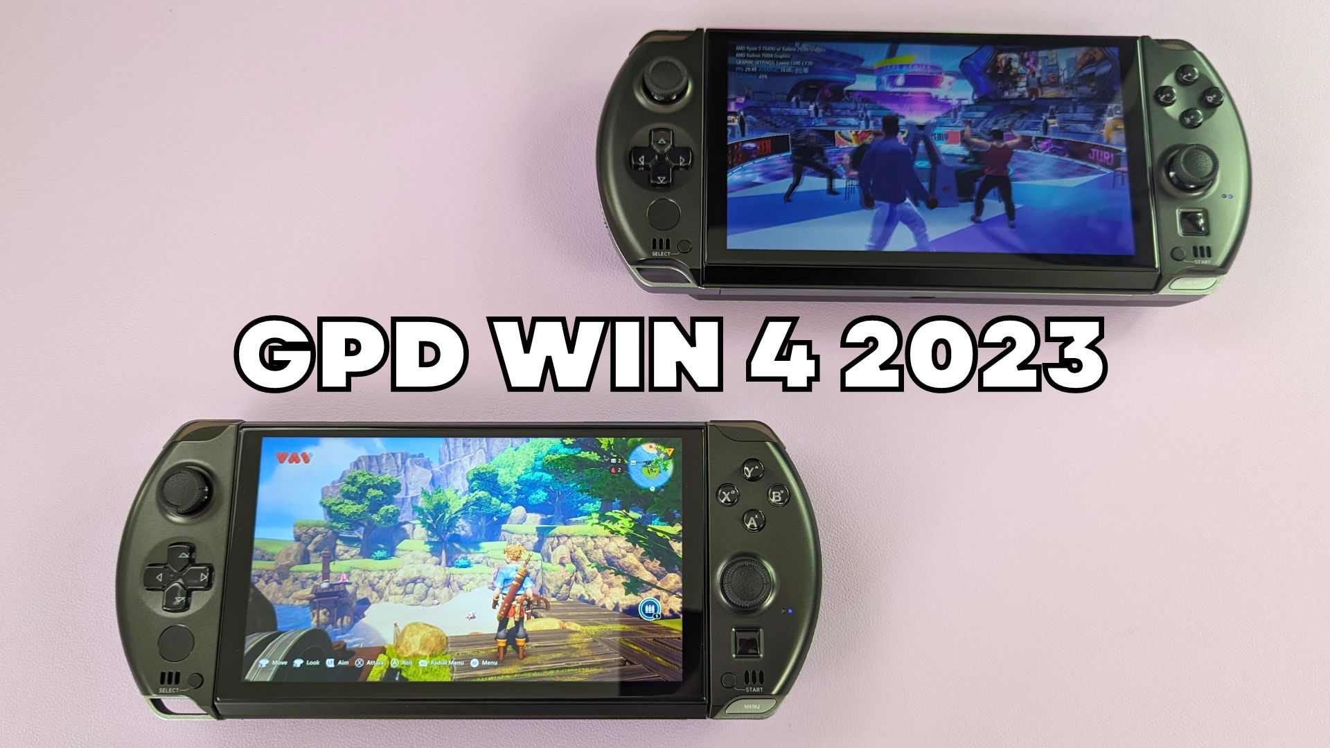 Amazon.com: GPD WIN 4 2023 handheld gaming PC with AMD Ryzen 7 
