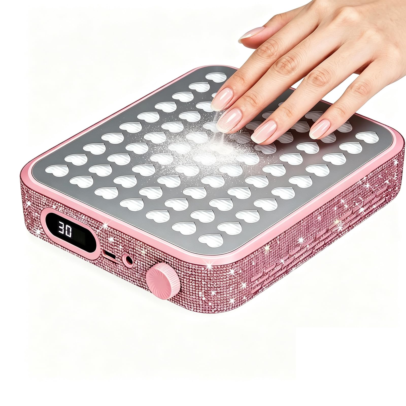 Colector De Polvo De Uñas, Potente Ventilador De Vacío Para Salón De Uñas
