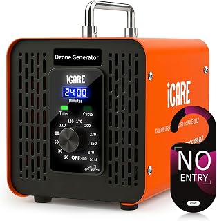 Ozone Generator 60000mg/h High Capacity Digital