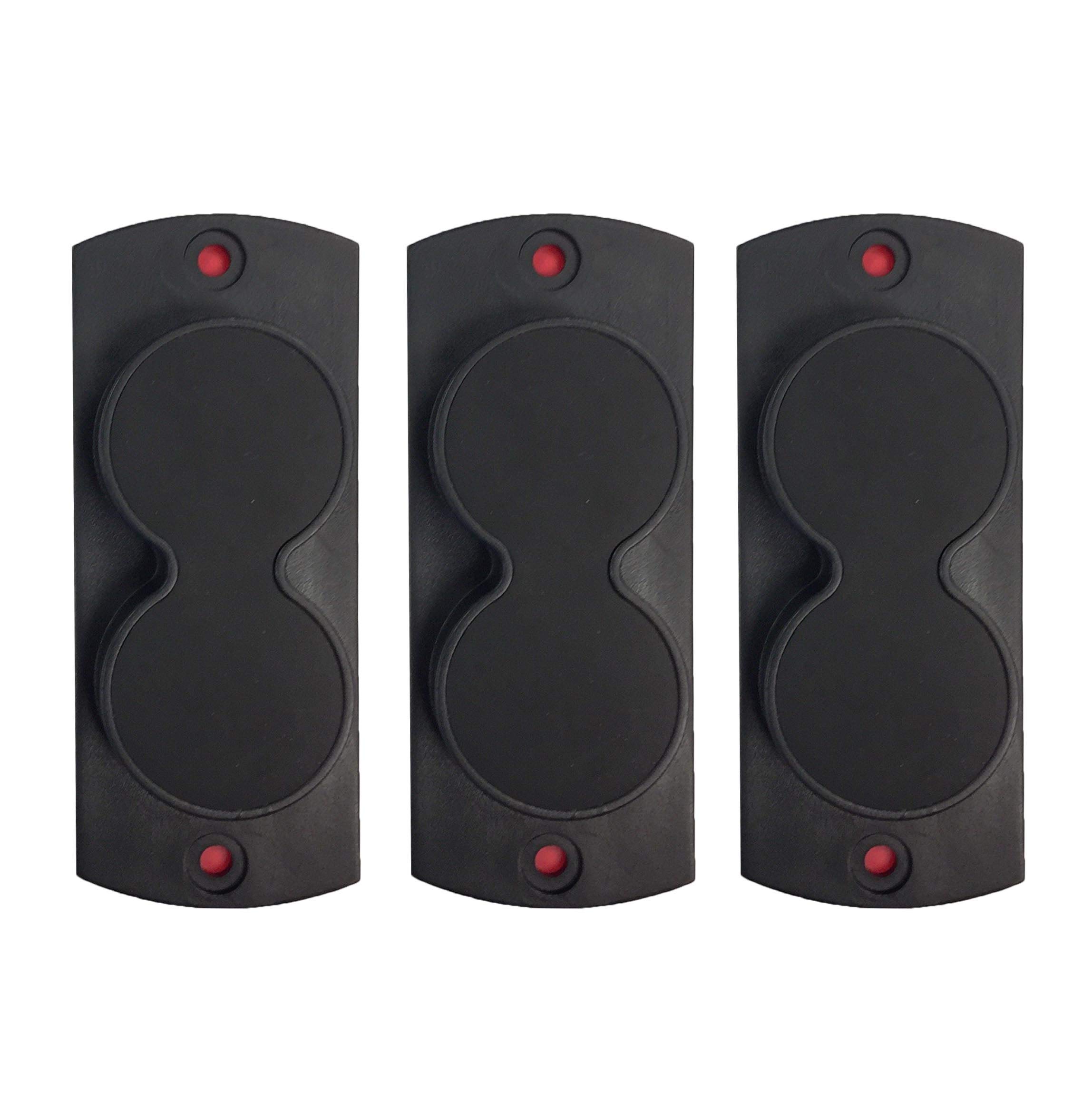 Gun Magnet Mount Holder Magnetic Holster (20 lbs rated) for Handgun, Revolver, Shotgun, Airsoft, Magazines - Concealed Your Firearm on Car, Truck, Wall, Safe, Desk, Vehicle Tac Magnet-Pack 3