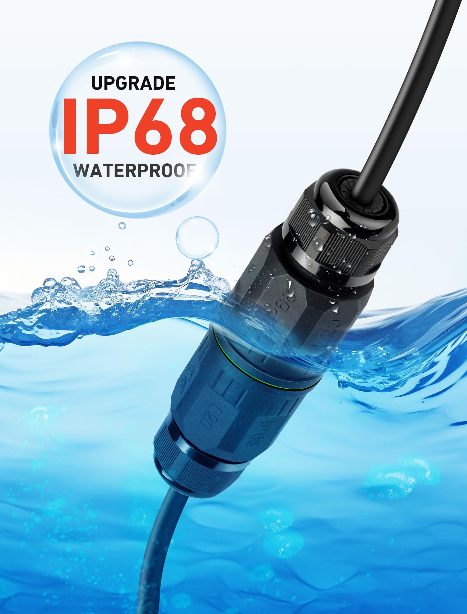 IP68 Junction Boxes - Waterproof Electrical Connectors -6