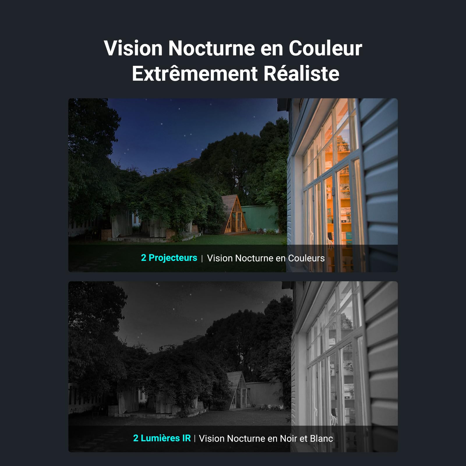 EZVIZ CB5 4K Camera Surveillance WiFi Exterieure sans Fil à Batterie, Camera Solaire Exterieur, Vision Nocturne en Couleure, Détection de Forme Humaine/Véhicule, Défense Active, Étanche IP65, Alexa