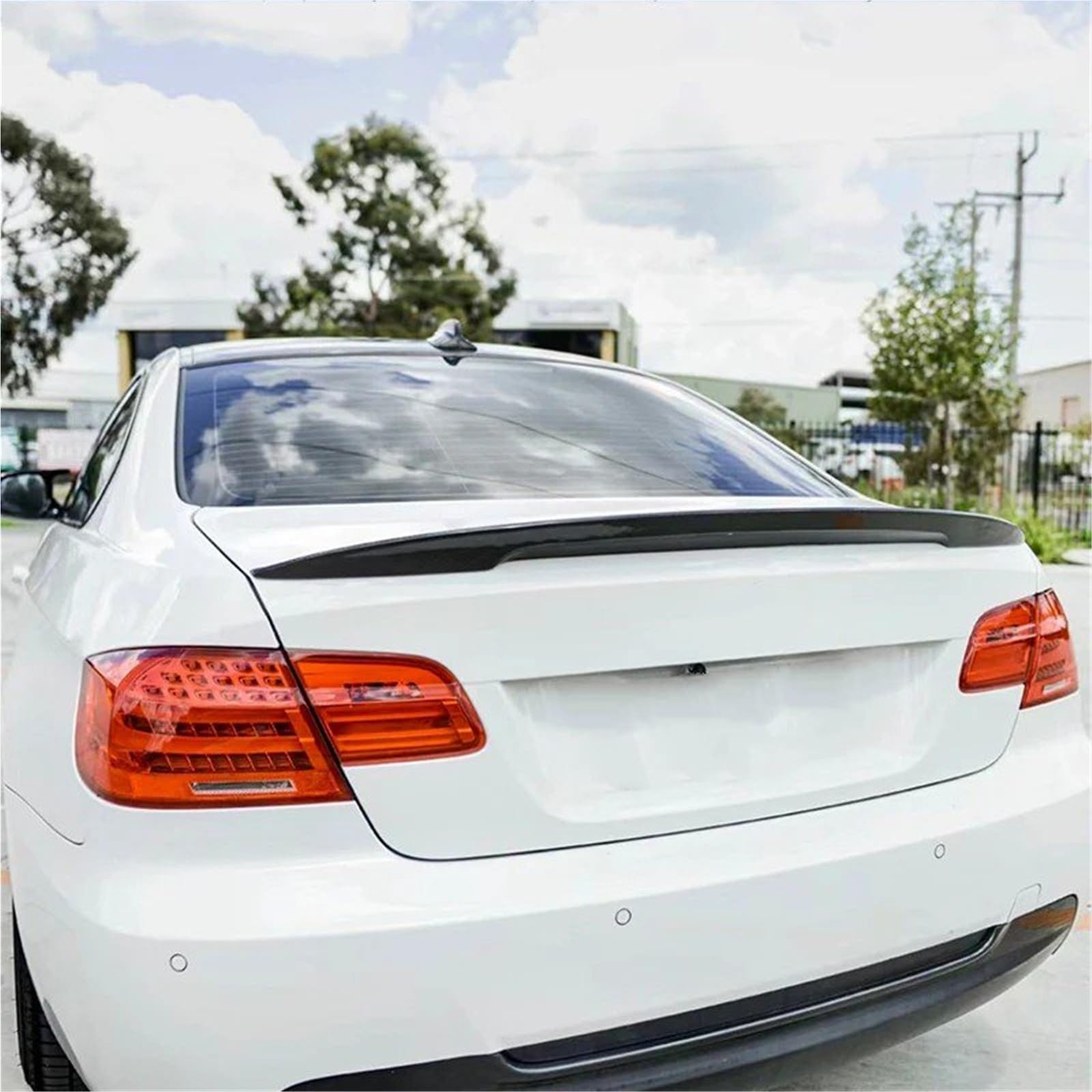 Dla B&MW E92 M3 330i 330d 335i 328i 2006-2013 Skrzydło Na Klapie Lotka Tylny Spoiler Bagażnika Elementy Wykończenia Zewnętrznego Spojler Tylny Trunk Wing