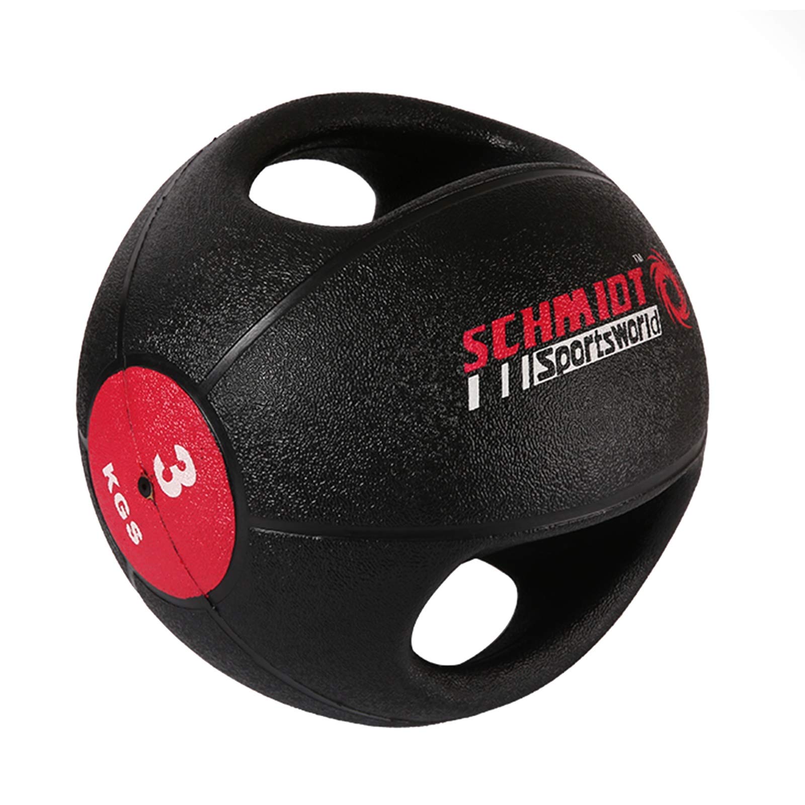 Palla mediche HUA Home Palestra Solid Medicine Ball, Doppio Manico Palla Gonfiabile in Gomma, per Uomo E Donna per Allenare Le Palle di Equilibrio, 3kg, 4kg, 5kg, 6kg, 7kg, 8kg, 9kg, 10kg
