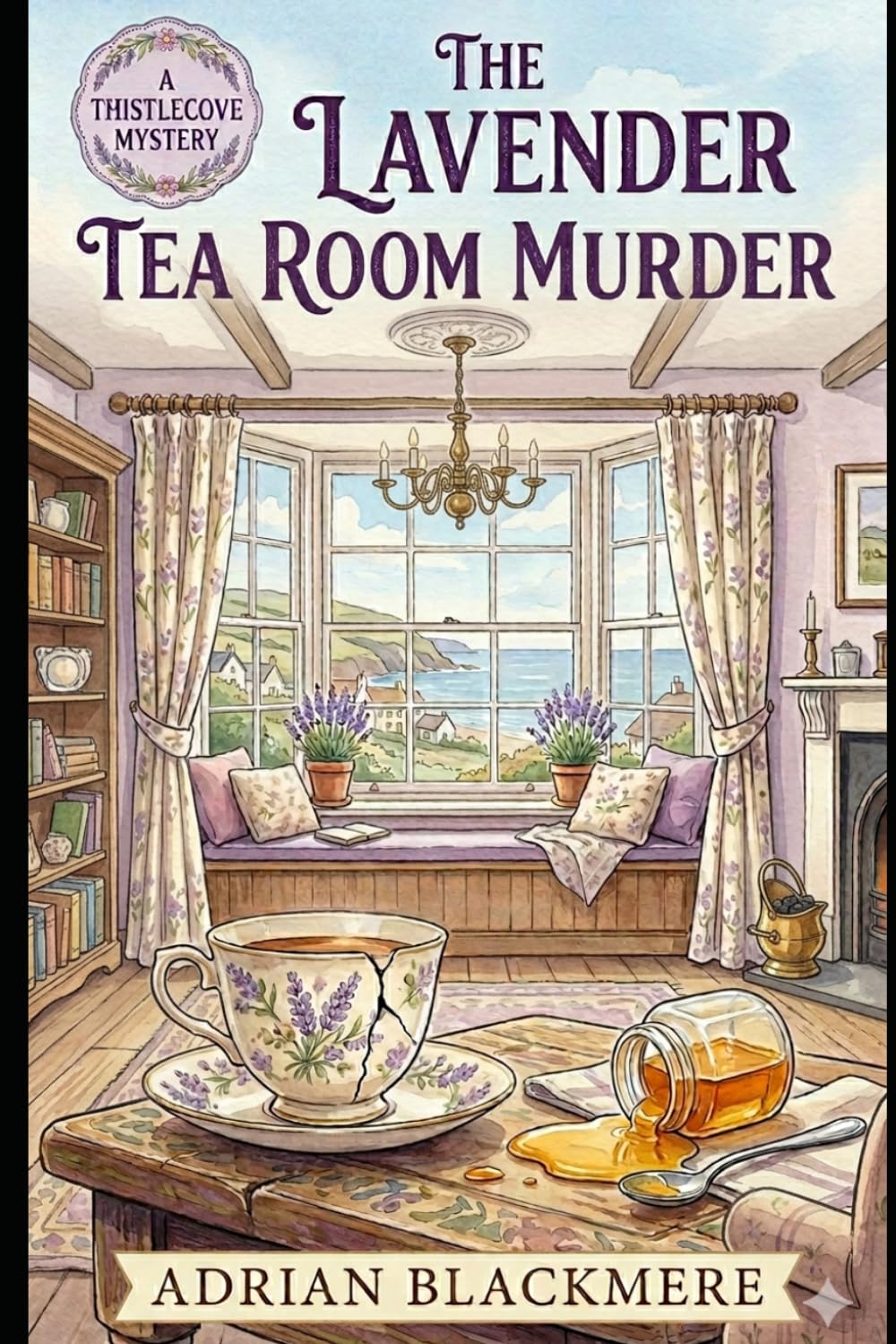The Lavender Tea Room Murder: A Thistlecove Mystery (The Thistlecove Mysteries)