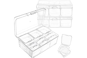 48Pcs Rhinestone Storage Containers