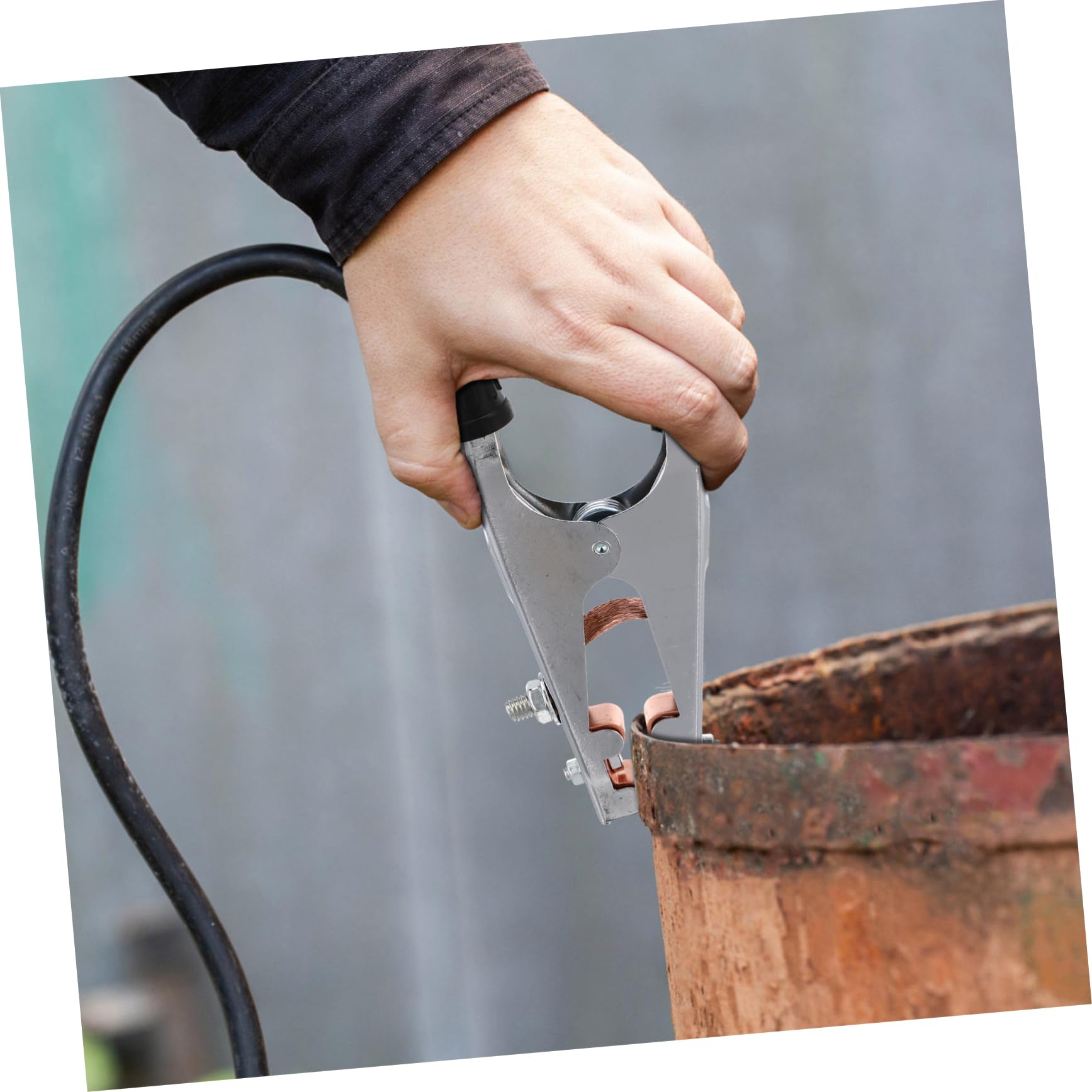 IWOWHERO Welder Ground Clamp Strong Load-bearing Welding Support Ground Clamp 800a