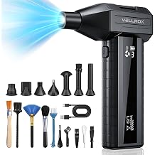 Rechargeable Compressed Air Duster, 110000RPM Electric Air Duster