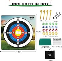 Vista 9 de TOY Life Chipping - Tapetes de práctica de golf, juego de golf, tapete de entrenamiento para interiores y exteriores, para adultos, familia, niños