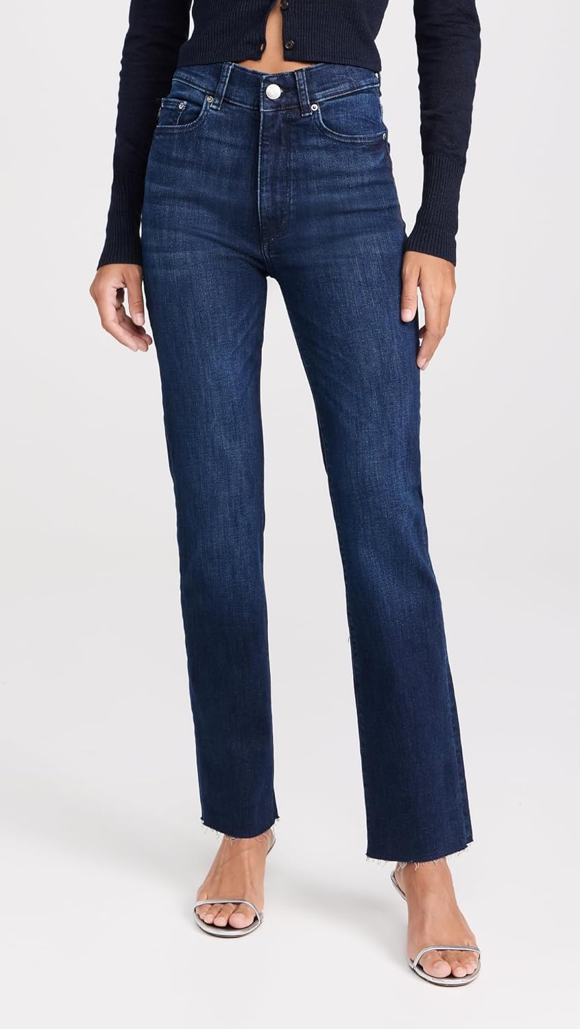 DL1961 Women's Halle Instasculpt Straight Jeans - High Rise