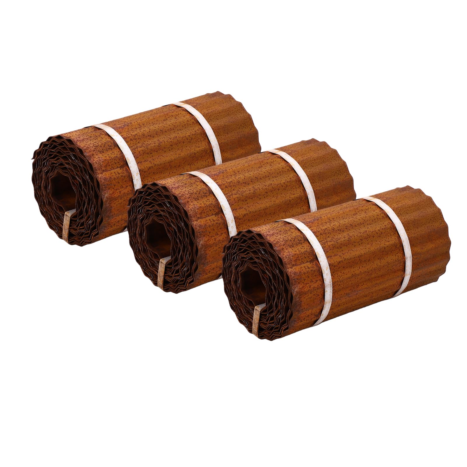 FTVOGUE Bordure de Massif en Acier Galvanisé, 10 Cm, pour Jardin