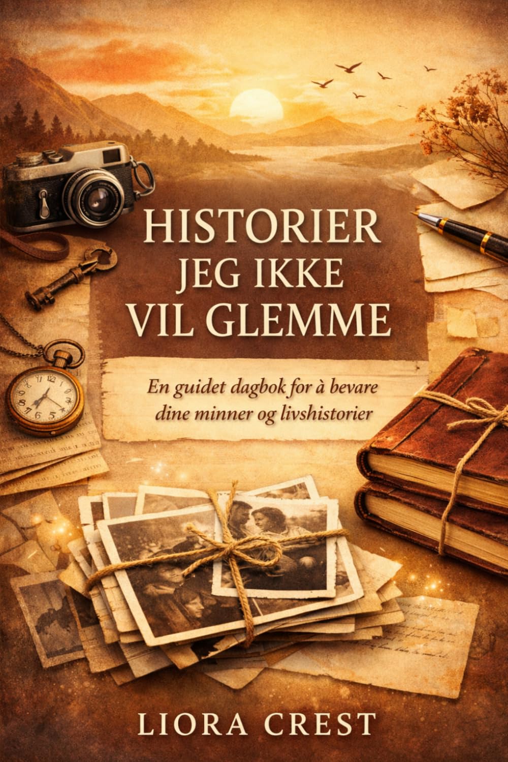 Historier jeg ikke vil glemme: En guidet dagbok for å bevare dine minner, livshistorier og personlige arv