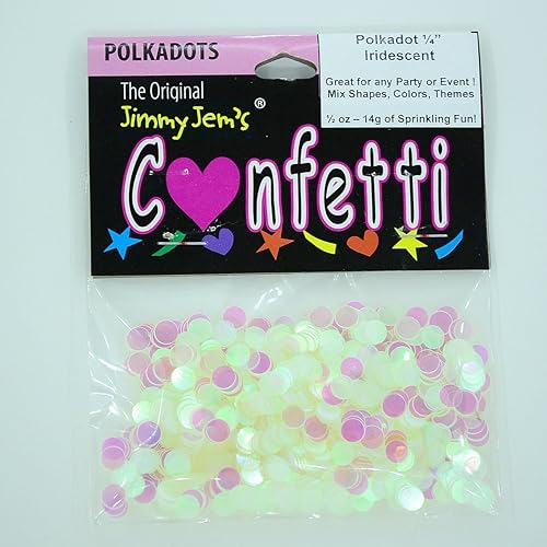 Miniatura 2 de Círculo de confeti iridiscente 14" - Paquete al por menor #8681 QS0