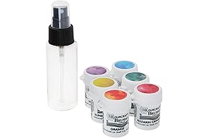 Brusho Crystal Colour Set: Vibrant, Effervescent Paints for Creative Explorations