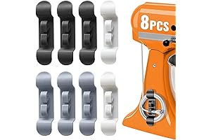 Cord Organizer for Kitchen Appliances - Keep Your Kitchen Tidy and Organized (8 Packs)