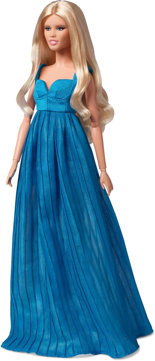 Mattel Barbie Supermodel Claudia Schiffer Doll in Versace Gown