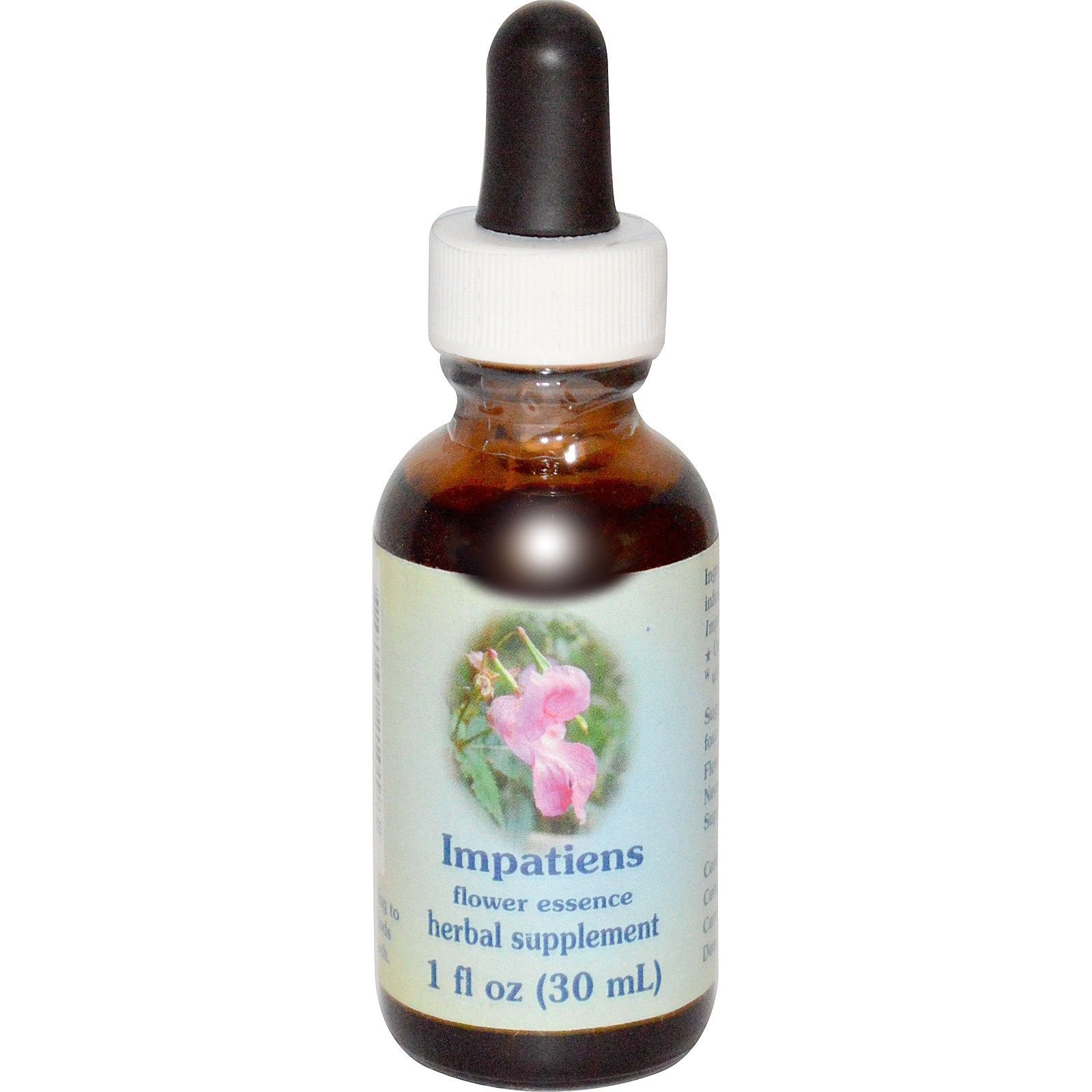 Flower Essence Services Healing Herbs Impatiens Dropper, 1 Ounce