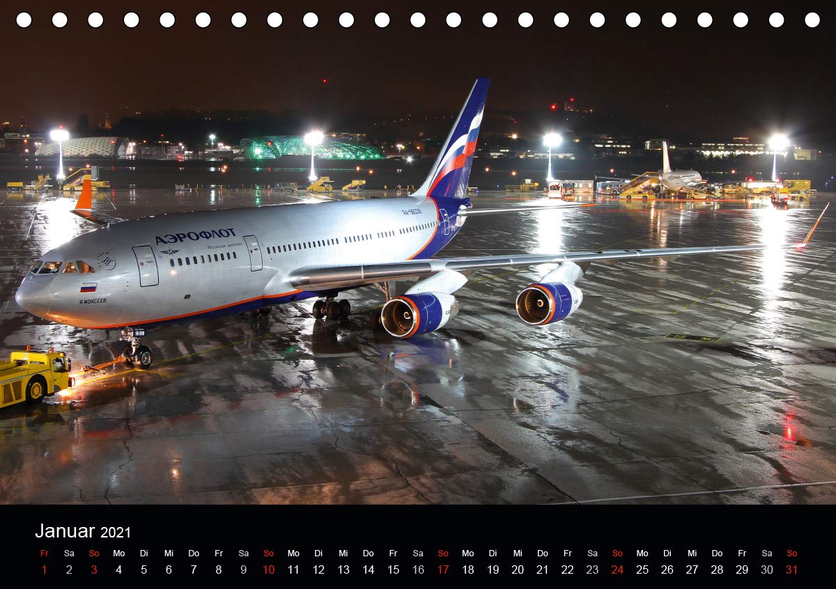 Welt der Flugzeuge (Tischkalender 2021 DIN A5 quer): Eindrücke aus der Luftfahrt (Monatskalender, 14 Seiten ) (CALVENDO Mobilitaet)