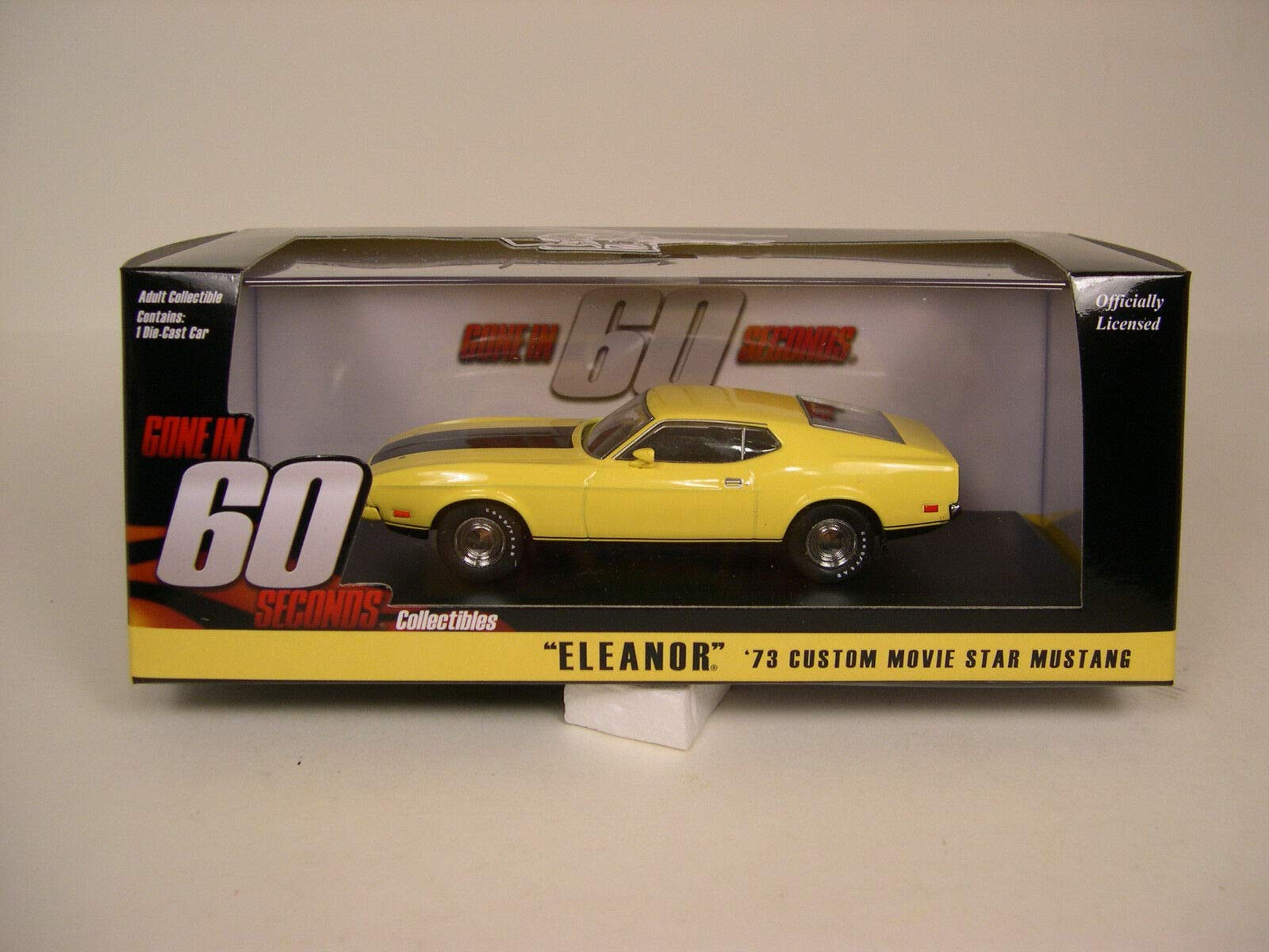 Greenlight Scale Model Compatible with Ford Mustang MACH 1 1973 Eleanor Gone in 60 Seconds 1:43 GREEN86412