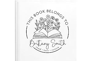 ExcelMark Library Stamp, Your Library Stamp to Mark Your Collection