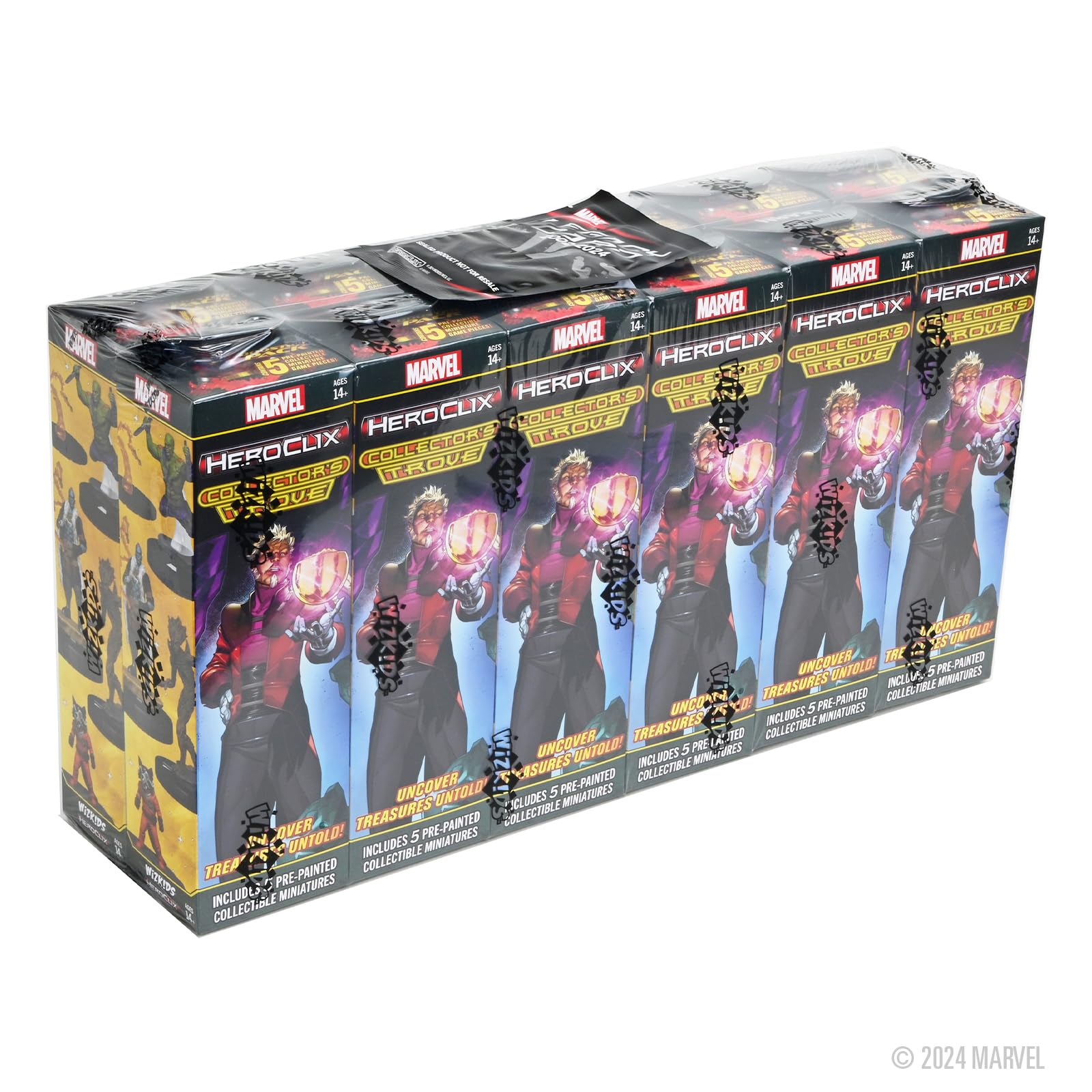Amazon.com: Marvel HeroClix: Collector's Trove Booster Brick