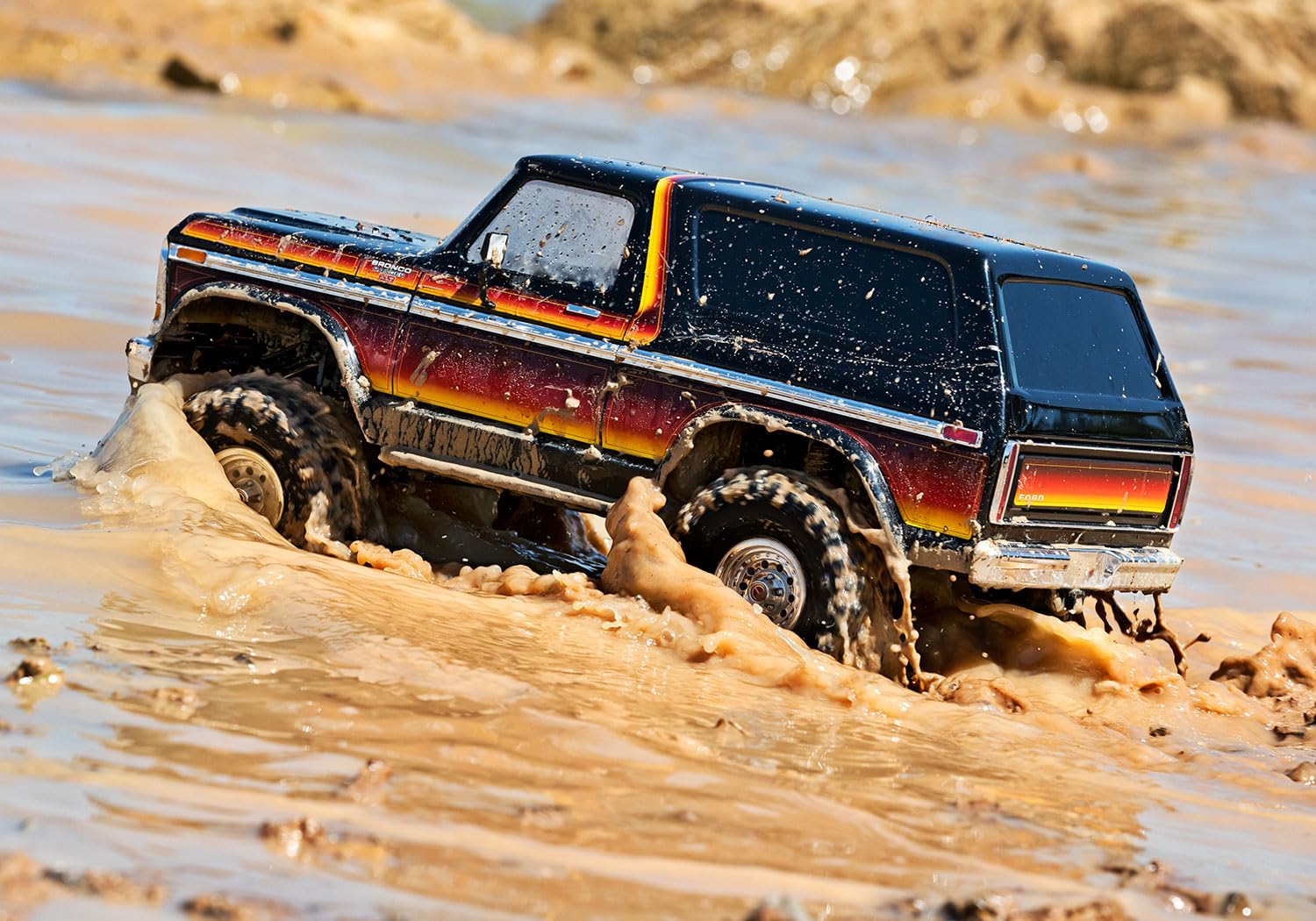 Traxxas TRX-4 1979 Ford Bronco Clipless : Amazon.in: Toys & Games