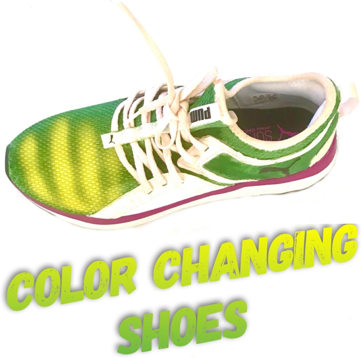 Universal Color Changing Magic Paint Activated by Body Heat Thermochromic Fabric Paint Temperature Reactive for Secret Messages DIY Color Changing T-Shirts Shoes Arts Crafts Science Experiments (Green